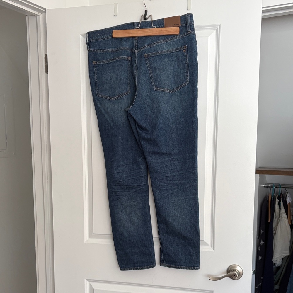Madewell The Perfect Vintage Cropped Indigo Denim Jeans - Picture 3 of 6